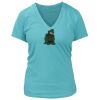 Women's Premium Deep V-Neck T-Shirt Thumbnail
