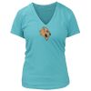 Women's Premium Deep V-Neck T-Shirt Thumbnail