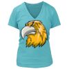 Women's Premium Deep V-Neck T-Shirt Thumbnail