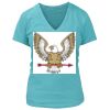 Women's Premium Deep V-Neck T-Shirt Thumbnail
