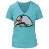 Women's Premium Deep V-Neck T-Shirt Thumbnail