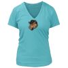 Women's Premium Deep V-Neck T-Shirt Thumbnail