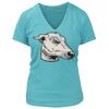 Women's Premium Deep V-Neck T-Shirt Thumbnail
