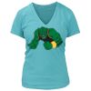 Women's Premium Deep V-Neck T-Shirt Thumbnail