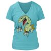 Women's Premium Deep V-Neck T-Shirt Thumbnail
