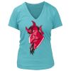 Women's Premium Deep V-Neck T-Shirt Thumbnail