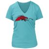 Women's Premium Deep V-Neck T-Shirt Thumbnail
