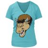 Women's Premium Deep V-Neck T-Shirt Thumbnail