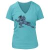 Women's Premium Deep V-Neck T-Shirt Thumbnail