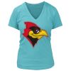 Women's Premium Deep V-Neck T-Shirt Thumbnail