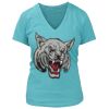 Women's Premium Deep V-Neck T-Shirt Thumbnail