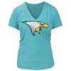 Women's Premium Deep V-Neck T-Shirt Thumbnail