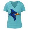 Women's Premium Deep V-Neck T-Shirt Thumbnail