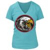 Women's Premium Deep V-Neck T-Shirt Thumbnail