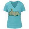 Women's Premium Deep V-Neck T-Shirt Thumbnail
