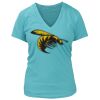 Women's Premium Deep V-Neck T-Shirt Thumbnail