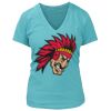 Women's Premium Deep V-Neck T-Shirt Thumbnail