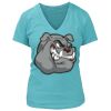 Women's Premium Deep V-Neck T-Shirt Thumbnail