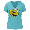 Women's Premium Deep V-Neck T-Shirt Thumbnail