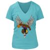 Women's Premium Deep V-Neck T-Shirt Thumbnail