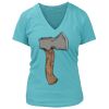 Women's Premium Deep V-Neck T-Shirt Thumbnail