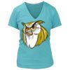 Women's Premium Deep V-Neck T-Shirt Thumbnail