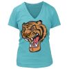 Women's Premium Deep V-Neck T-Shirt Thumbnail