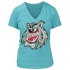 Women's Premium Deep V-Neck T-Shirt Thumbnail