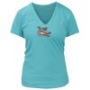 Women's Premium Deep V-Neck T-Shirt Thumbnail
