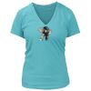 Women's Premium Deep V-Neck T-Shirt Thumbnail