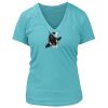 Women's Premium Deep V-Neck T-Shirt Thumbnail