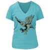 Women's Premium Deep V-Neck T-Shirt Thumbnail