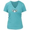 Women's Premium Deep V-Neck T-Shirt Thumbnail