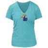 Women's Premium Deep V-Neck T-Shirt Thumbnail