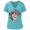 Women's Premium Deep V-Neck T-Shirt Thumbnail