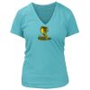 Women's Premium Deep V-Neck T-Shirt Thumbnail