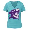 Women's Premium Deep V-Neck T-Shirt Thumbnail