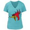 Women's Premium Deep V-Neck T-Shirt Thumbnail