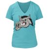 Women's Premium Deep V-Neck T-Shirt Thumbnail