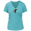 Women's Premium Deep V-Neck T-Shirt Thumbnail