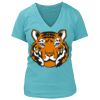 Women's Premium Deep V-Neck T-Shirt Thumbnail