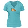 Women's Premium Deep V-Neck T-Shirt Thumbnail