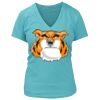 Women's Premium Deep V-Neck T-Shirt Thumbnail