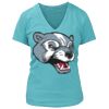 Women's Premium Deep V-Neck T-Shirt Thumbnail