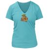 Women's Premium Deep V-Neck T-Shirt Thumbnail