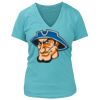 Women's Premium Deep V-Neck T-Shirt Thumbnail