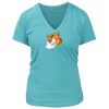 Women's Premium Deep V-Neck T-Shirt Thumbnail