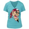 Women's Premium Deep V-Neck T-Shirt Thumbnail