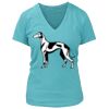 Women's Premium Deep V-Neck T-Shirt Thumbnail