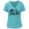 Women's Premium Deep V-Neck T-Shirt Thumbnail